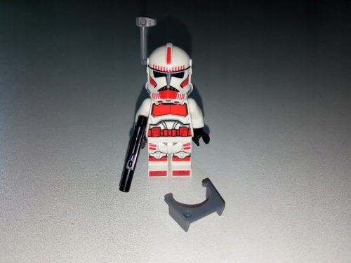  figura lego star wars - sw1305 clone shock trooper z 75354