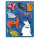  DJECO Totem Animali puzzle 8 pezzi