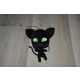  peluche mascotte gatto nero kwami Plagg Miraculous 18 cm