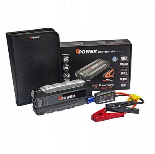  Avviatore BPOWER GBC1500-PRO 3000A 12V (benzina/diesel fino a 8L) K5