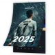  CALENDARIO DA PARETE 2025 13 FACCIATE A4 CRISTIANO RONALDO LE DOMENICHE HAN