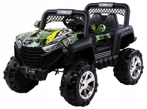  GRANDE JEEP BUGGY 4X4 BATTERIA DA SUPERFICIE CON MP3, LED, TELECOMANDO, AMMORTIZZATORI