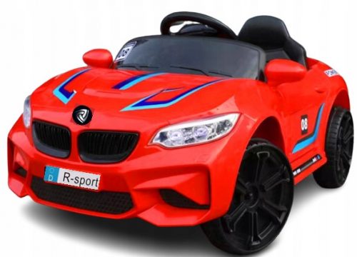  AUTO CONVERTIBILE A BATTERIA B6R PER BAMBINI CON TELECOMANDO E MUSICA 2.4G ROSSO