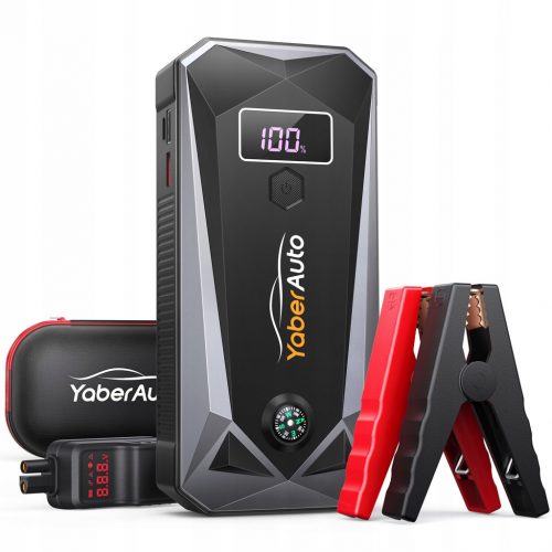  Potente JUMP STARTER BOOSTER Powerbank Avviatore di emergenza per auto 26800mAh 4000A