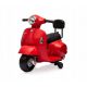  VEICOLO A BATTERIA MINI VESPA GTS ROSSO MILLY MALLY 18-36M