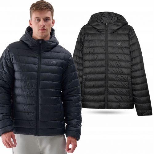  GIACCA INVERNALE 4F DA UOMO CON CAPPUCCIO TRAPUNTATA SPORT AW24M484