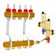  DISTRIBUTORE PER RISCALDAMENTO A PAVIMENTO, 5 CIRCUITI, sfogo aria automatico