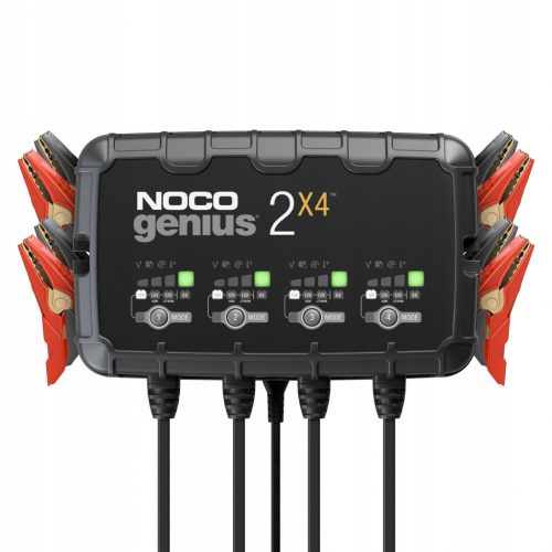  Raddrizzatore NOCO 4-BANK CHARGER 8A GENIUS2X4