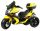  Mega motore per bambini con 2 batterie da 45 watt MOTO-XL-1-GIALLO