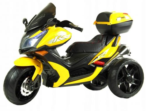  Mega motore per bambini con 2 batterie da 45 watt MOTO-XL-1-GIALLO