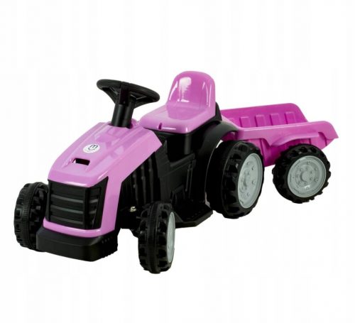  Trattore a batteria per bambini + rimorchio TRAK-SX-1 - ROSA