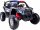  MEGA JEEP BUGGY POLICE 2 STAGIONE 24V POTENZA 800W AMORY PILOTA