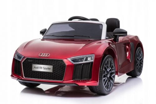  Auto elettrica Baby Mix Audi R8 Spyder MAXI, verniciata di rosso