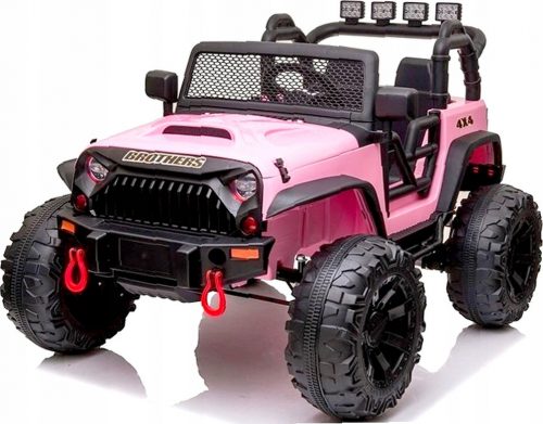  AUTO JEEP FUORISTRADA CON BATTERIA 24V 2x200W AMORY PILOTA