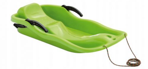  TULIMI Bob con freno, plastica, 87x40x18 cm, portata 50 kg, verde