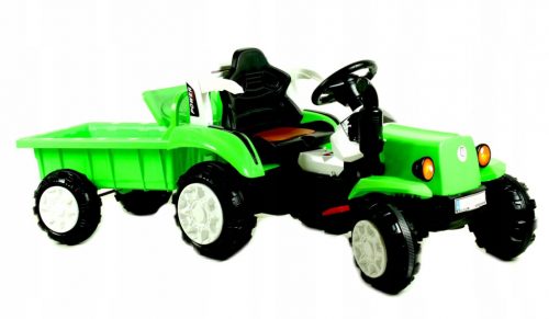  Trattore a batteria per bambini Trak-s-2-green Pilot