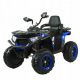  Quad con batteria 4x40 watt telecomando in pelle EVA QUAD-LX-2-BLUE