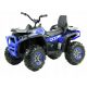  Quad con batteria 4x45 watt telecomando in pelle EVA QUAD-LX-1-BLUE