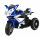  Motocicletta a batteria per bambini 2 x 45 GLOWING WHEELS MOTO-L-12-BLUE