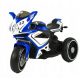  Motocicletta a batteria per bambini 2 x 45 GLOWING WHEELS MOTO-L-12-BLUE