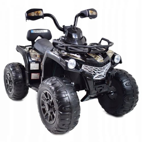  MEGA QUAD A BATTERIA, RUOTE MORBIDE, SELLA MORBIDA, AMMORTIZZATORI/JS00