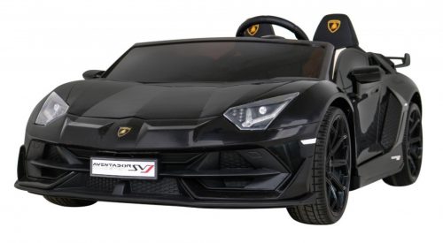  Lamborghini SVJ DRIFT per 2 bambini Nera + Funzione Drift + Telecomando + MP3 LE