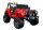  Auto a batteria WXE-1688 4x4 Rossa STRONG