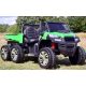  JEEP BUGGY 2 POSTI AUTOCARRO CON RIBALTABILE POTENZA 800W 6 RUOTE 24V TELECOMANDO