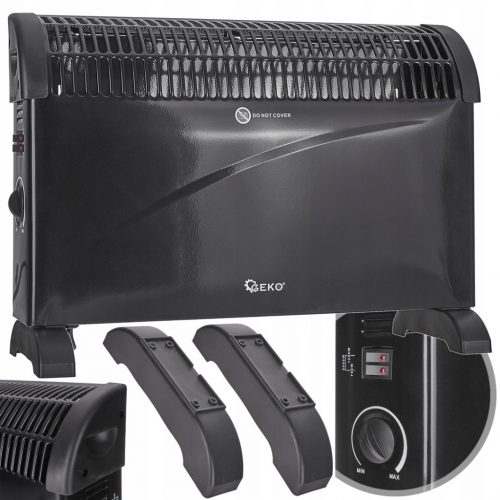  Termoconvettore nero con termostato 2000W (1)