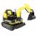  MEGA ESCAVATORE + BULLDOZER 2 IN 1 BATTERIA, TELECOMANDO, CINGOLI IN GOMMA/DLS-X7