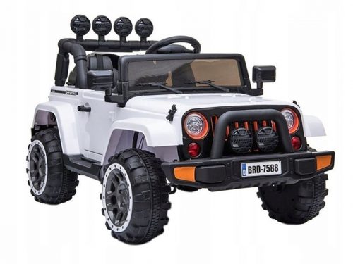  MEGA JEEP FULLTIME, 4X4 DRIVE, 1X12V, AVVIAMENTO LENTO/RUOTE MORBIDE, FUNZIONE BU