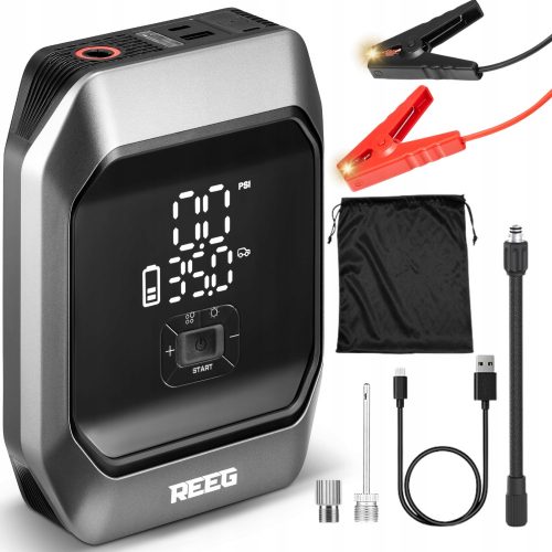  Dispositivo di avviamento Powerbank REEG Jump Starter Air Pump PRO 2in1 8000mAh