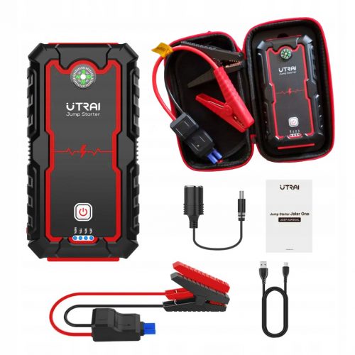  AVVIATORE SOLIDO BOOSTER JUMP STARTER 2000A5W1 CAVI DISPOSITIVO AVVIAMENTO