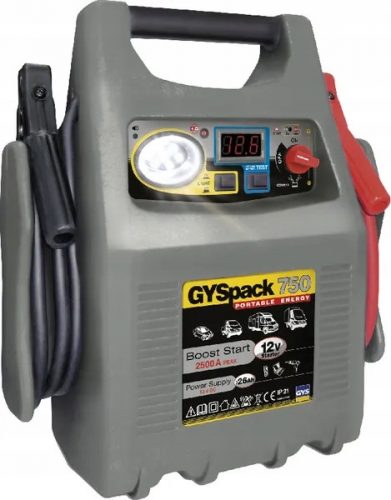  Ausilio all'avviamento Booster Gys, Gyspack 750 12 V