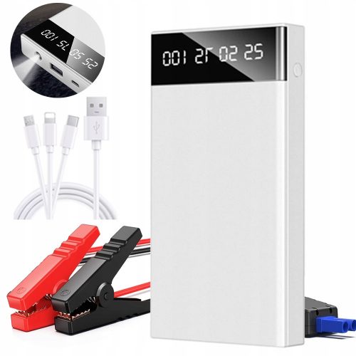  POTENTE AVVIATORE BOOSTER POWERBANK 12V SET 10000mAh