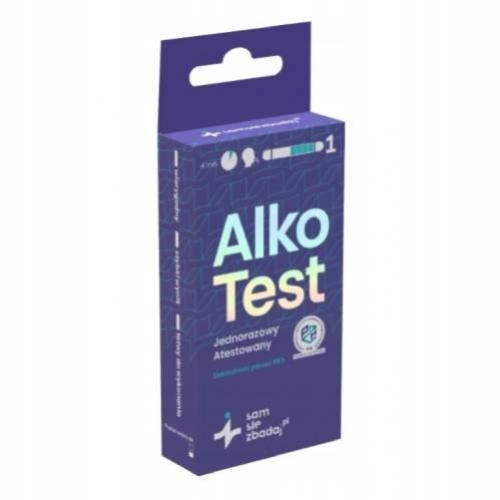  Metti alla prova te stesso Test etilometro monouso, 1 pz.