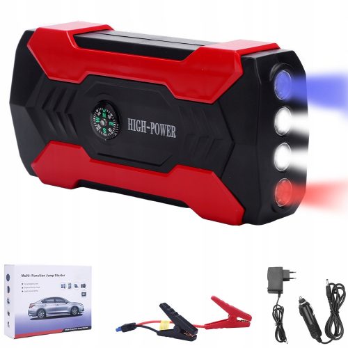  Powerbank Starter Booster Avviatore di emergenza potente con illuminazione a LED 2800mAh