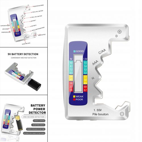  Isolamento tester batteria digitale Harilla Argento