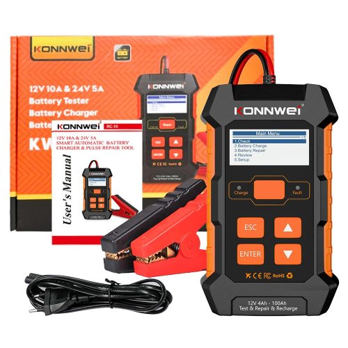  Tester batteria auto Konnwei KW520 12/24V