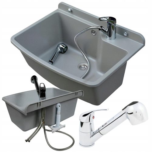 Lavabo Zelvo MAXIMUS, sfumature di grigio