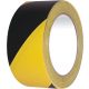 NASTRO AVVERTIMENTO GIALLO NERO 50 mm x 33 m Salute e sicurezza sul lavoro