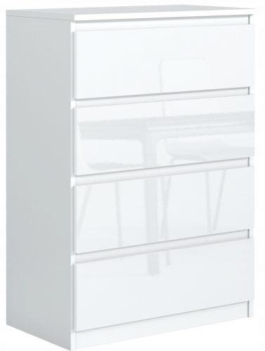  Cassettiera Meble Masztalerz POLA 70 x 39 x 102 cm bianco lucido