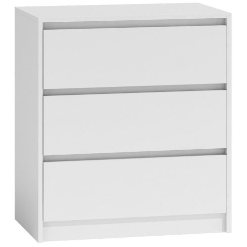  Cassettiera TopEshop Karo 70 x 43 x 78 cm bianco opaco