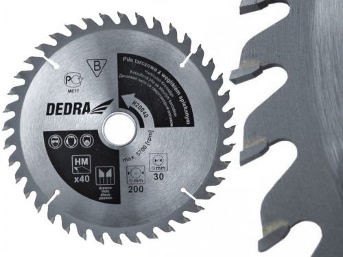  Sega circolare per legno Dedra H25560 255x60x30 mm