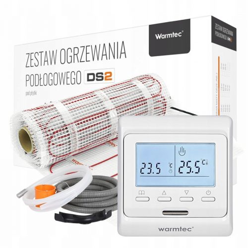 Set per riscaldamento a pavimento per piastrelle Warmtec DS2-80/T5103 8 m2