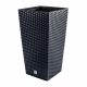  Vaso da fiori Prosperplast 32,5 cm x 32,5 x 61 cm diametro 32,5 cm plastica nera