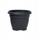  TERRA DCE50 Vaso da fiori antracite + supporto