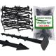 Agrotessile - Tessuto pacciamante agricolo (antierbacce) Rolmarket nero 3 x 25 cm 0 g/m²