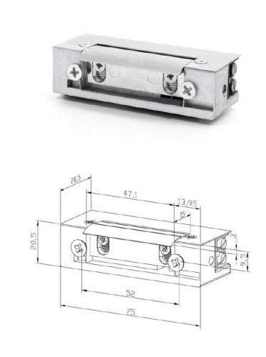  Incontro elettrico Bira, Hartte S12UW -12V AC/DC spento