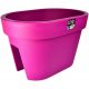  Vaso da fiori Prosperplast 40 cm x 27 x 25 cm, plastica, sfumature di rosa